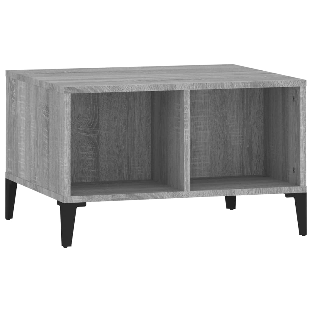Stolić za kavu boja sivog hrasta 60x50x36,5cm konstruirano drvo