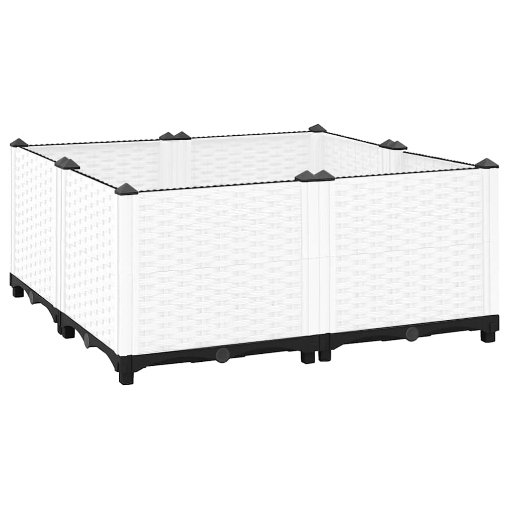 Povišena gredica 80x80x38 cm od polipropilena