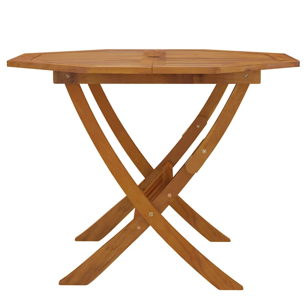 Sklopivi vrtni stol 90 x 75 cm od masivnog bagremovog drva