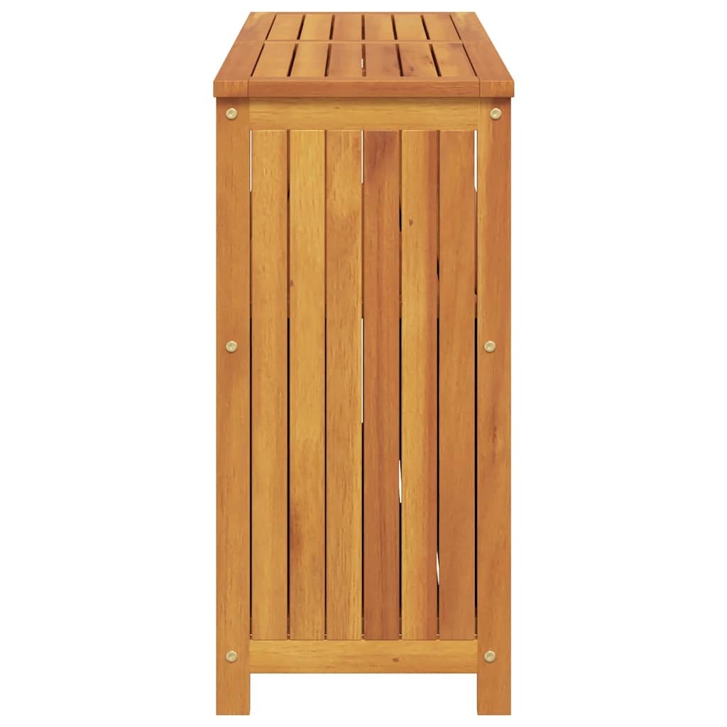 Konzolni vrtni stol 110 x 35 x 75 cm od masivnog drva bagrema