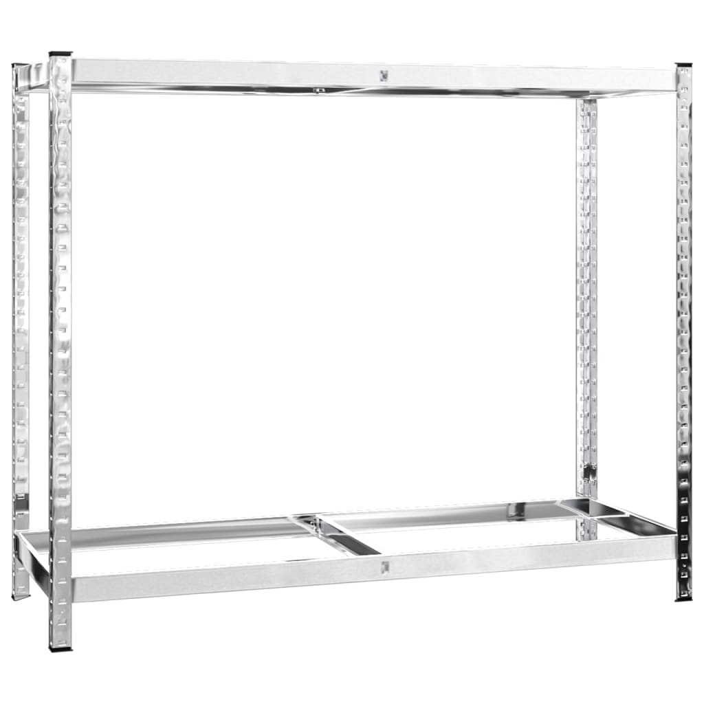 Stalci za gume s 2 razine 3 kom srebrni 110x40x110 cm čelični