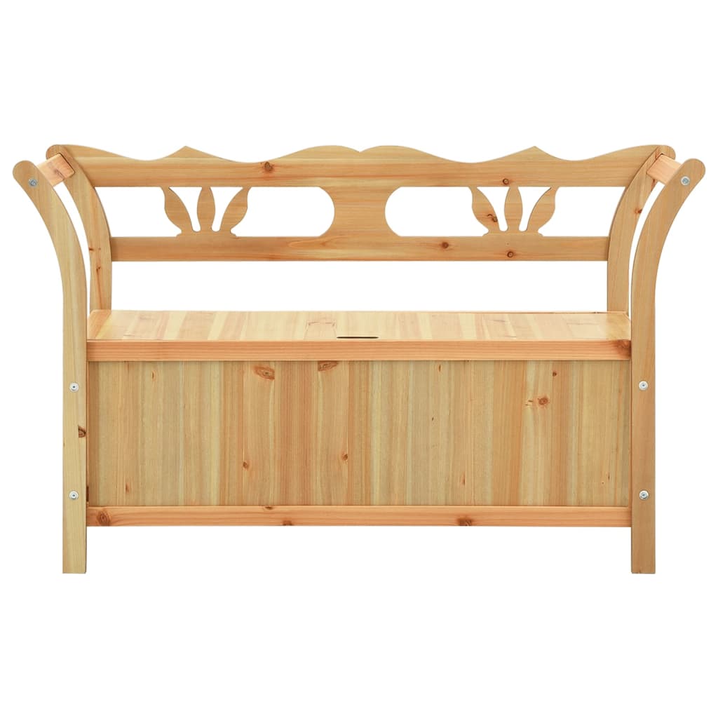 Klupa 107 x 45 x 75,5 cm od masivne jelovine