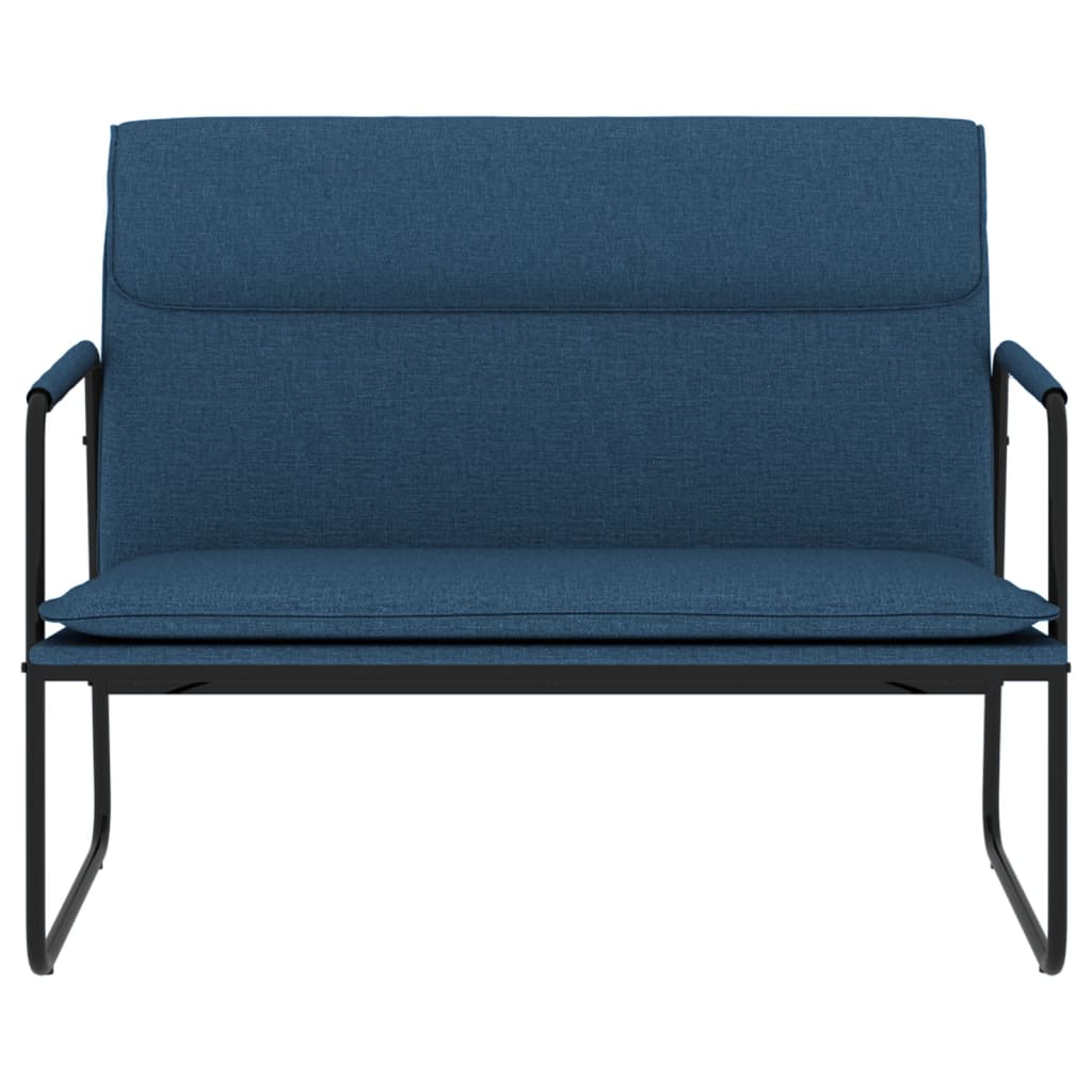 Klupa plavi 100x64x80 cm od tkanine