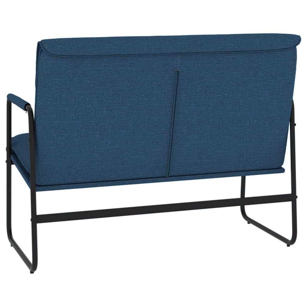 Klupa plavi 100x64x80 cm od tkanine