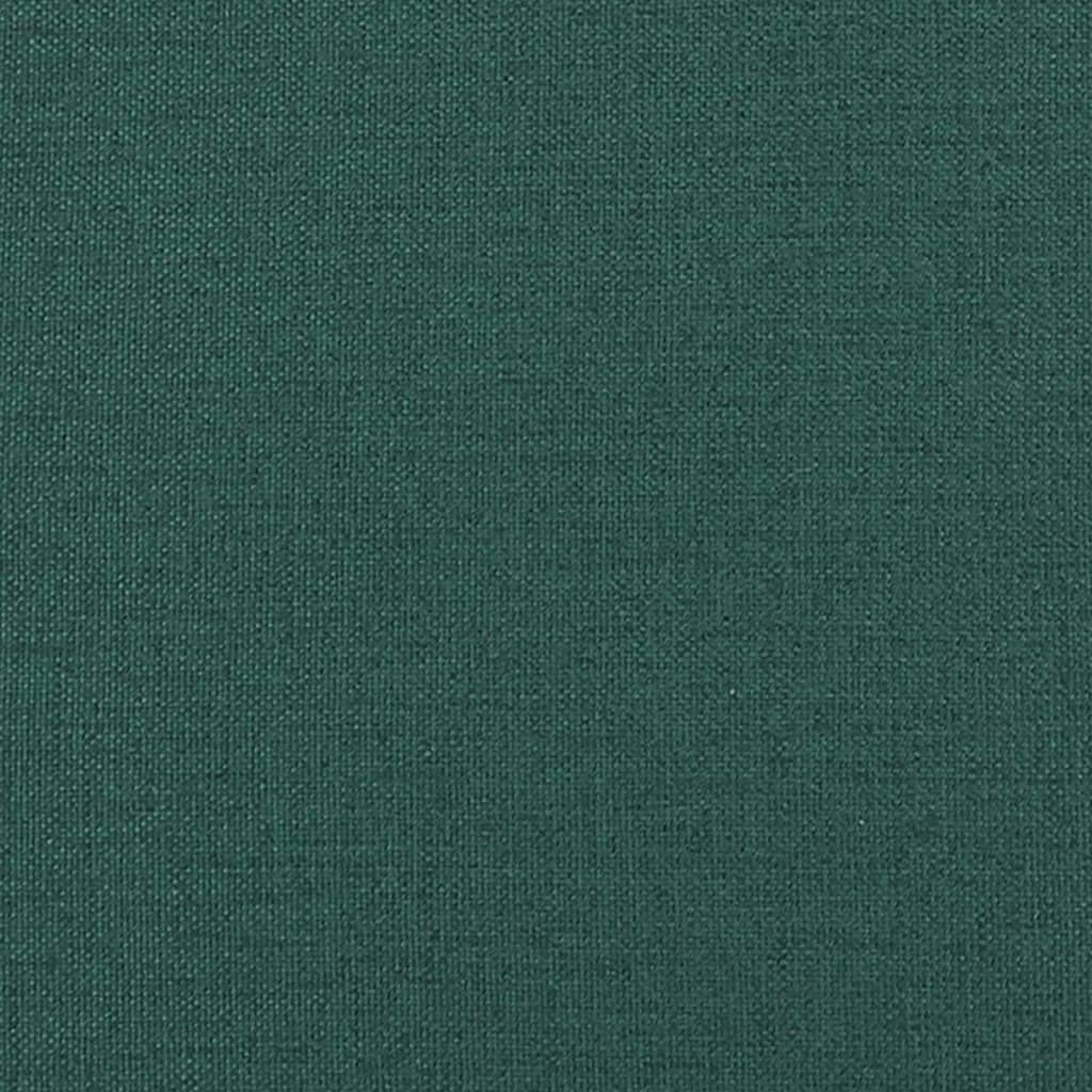 Klupa tamnozelena 110 x76 x 80 cm od tkanine