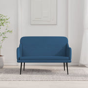 Klupa plava 110 x 76 x 80 cm od tkanine