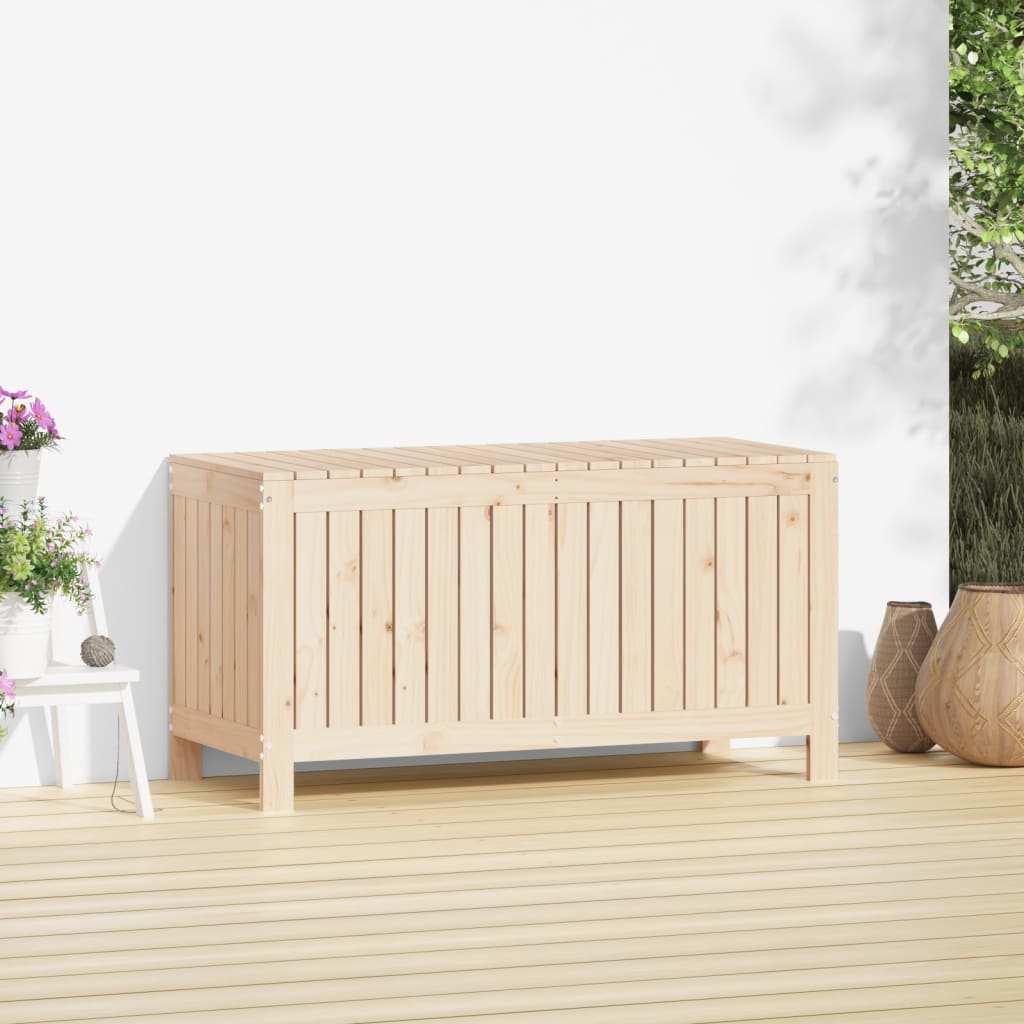 Vrtna kutija za pohranu 115x49x60 cm od masivne borovine