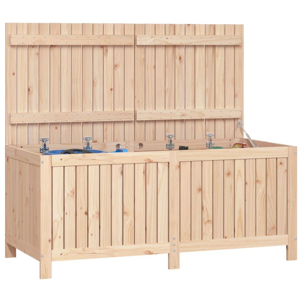 Vrtna kutija za pohranu 147x68x64 cm od masivne borovine