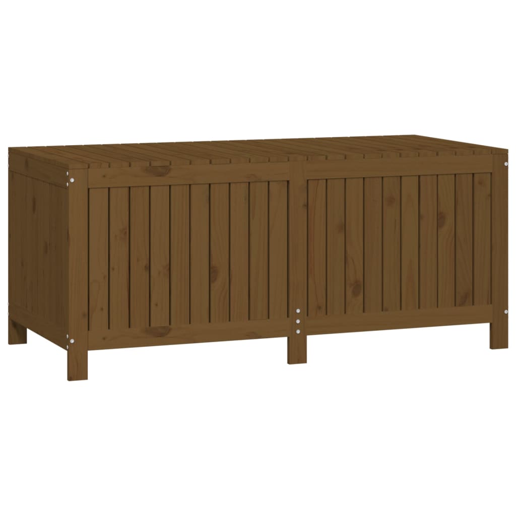 Vrtna kutija za pohranu boja meda 147x68x64 cm od borovine