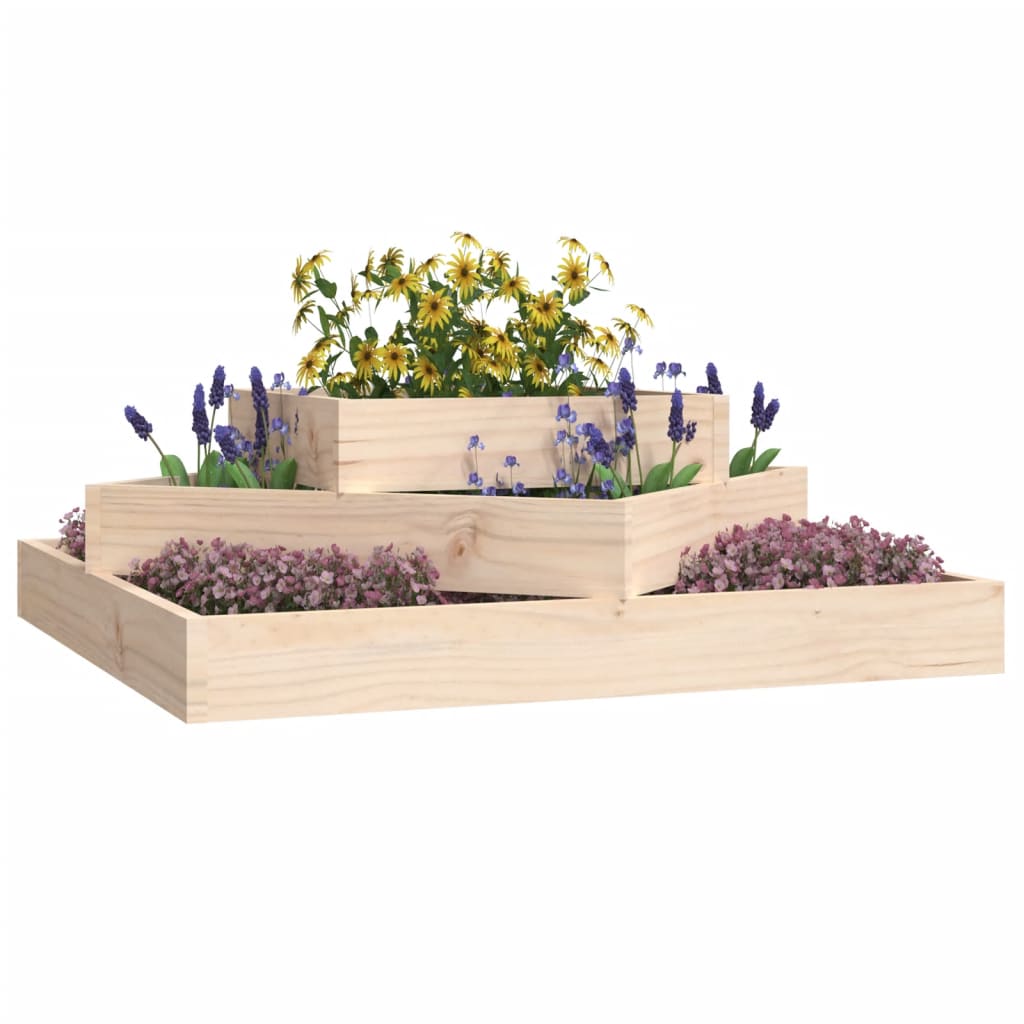 Sadilica 83 x 83 x 27 cm od masivne borovine