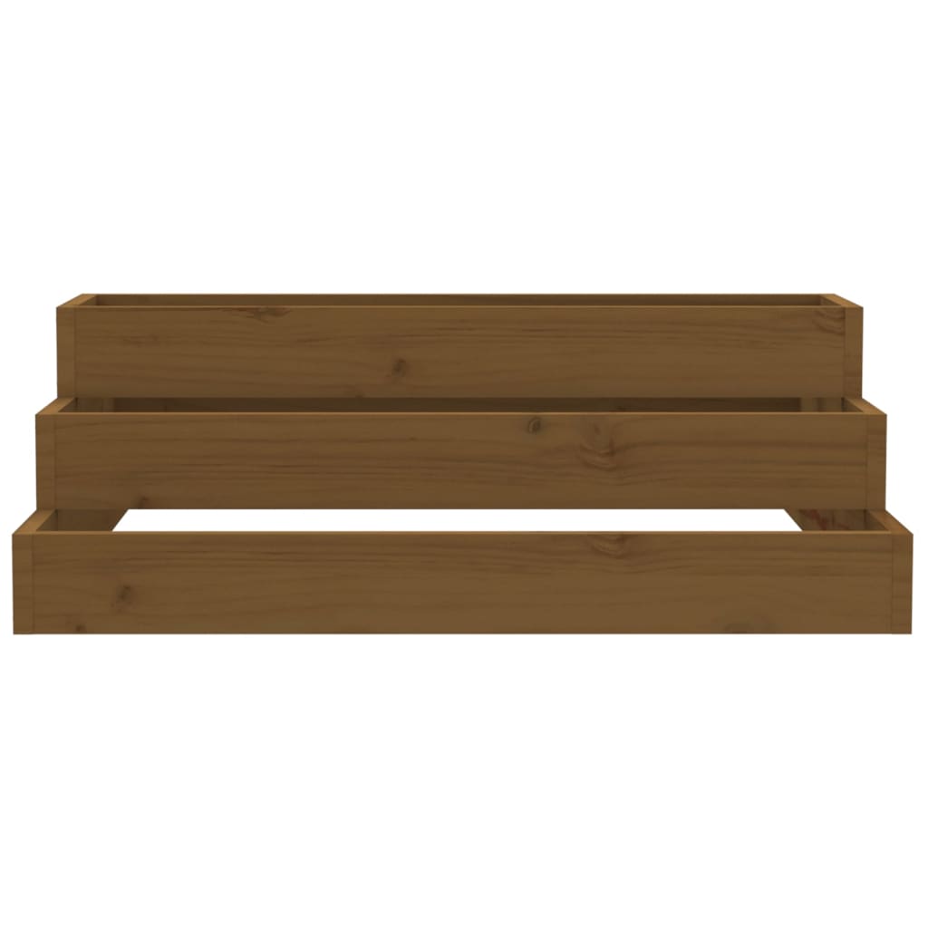 Sadilica boja meda 80 x 80 x 27 cm od masivne borovine