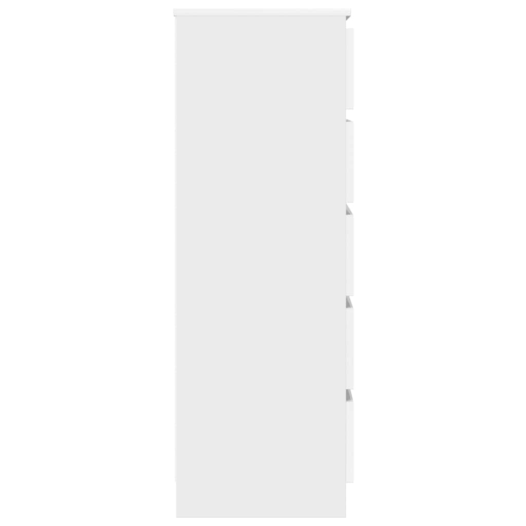 Ladičar bijeli 60 x 36 x 103 cm od konstruiranog drva