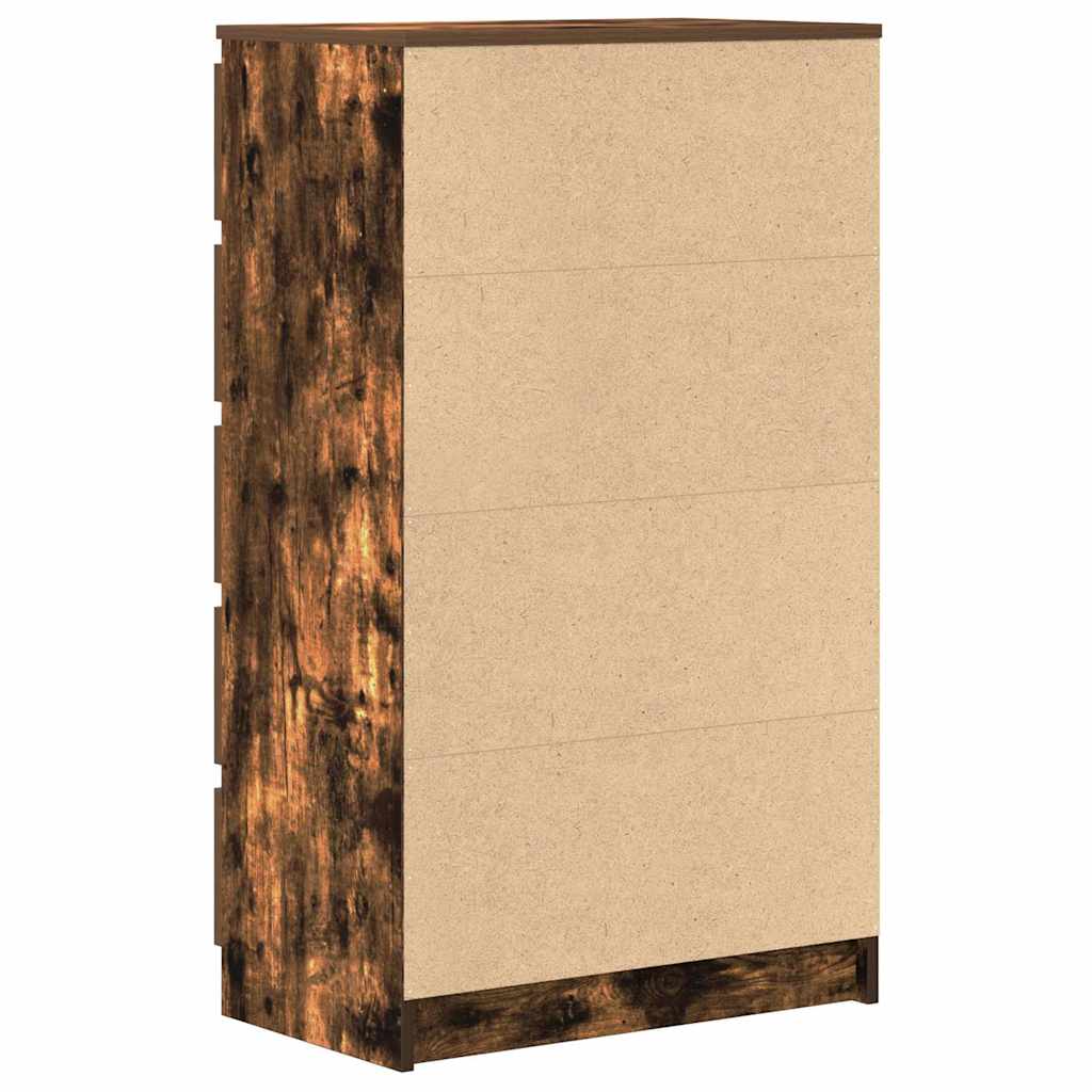 Ladičar boja dimljenog hrasta 60x36x103 cm konstruirano drvo