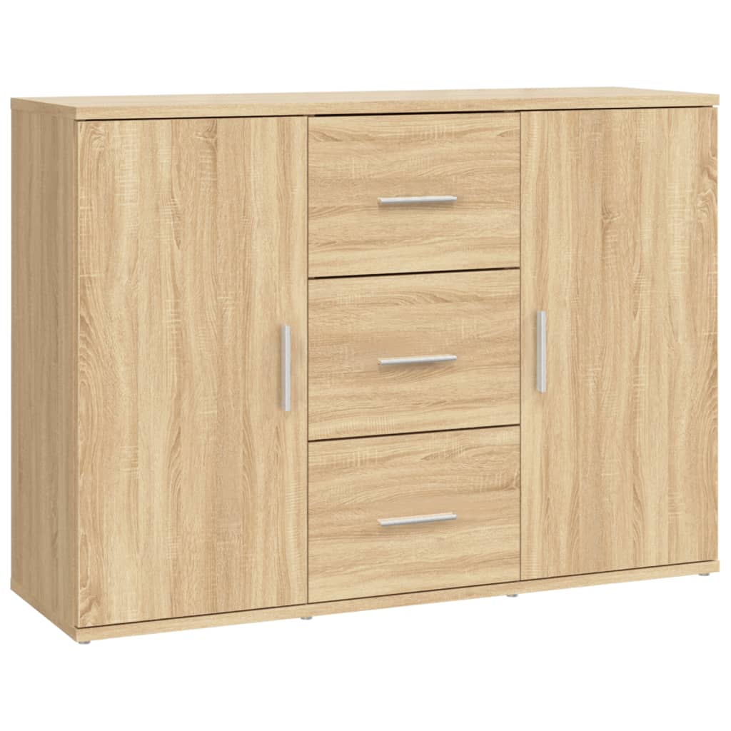 Komoda boja hrasta sonome 91x29,5x65 cm konstruirano drvo