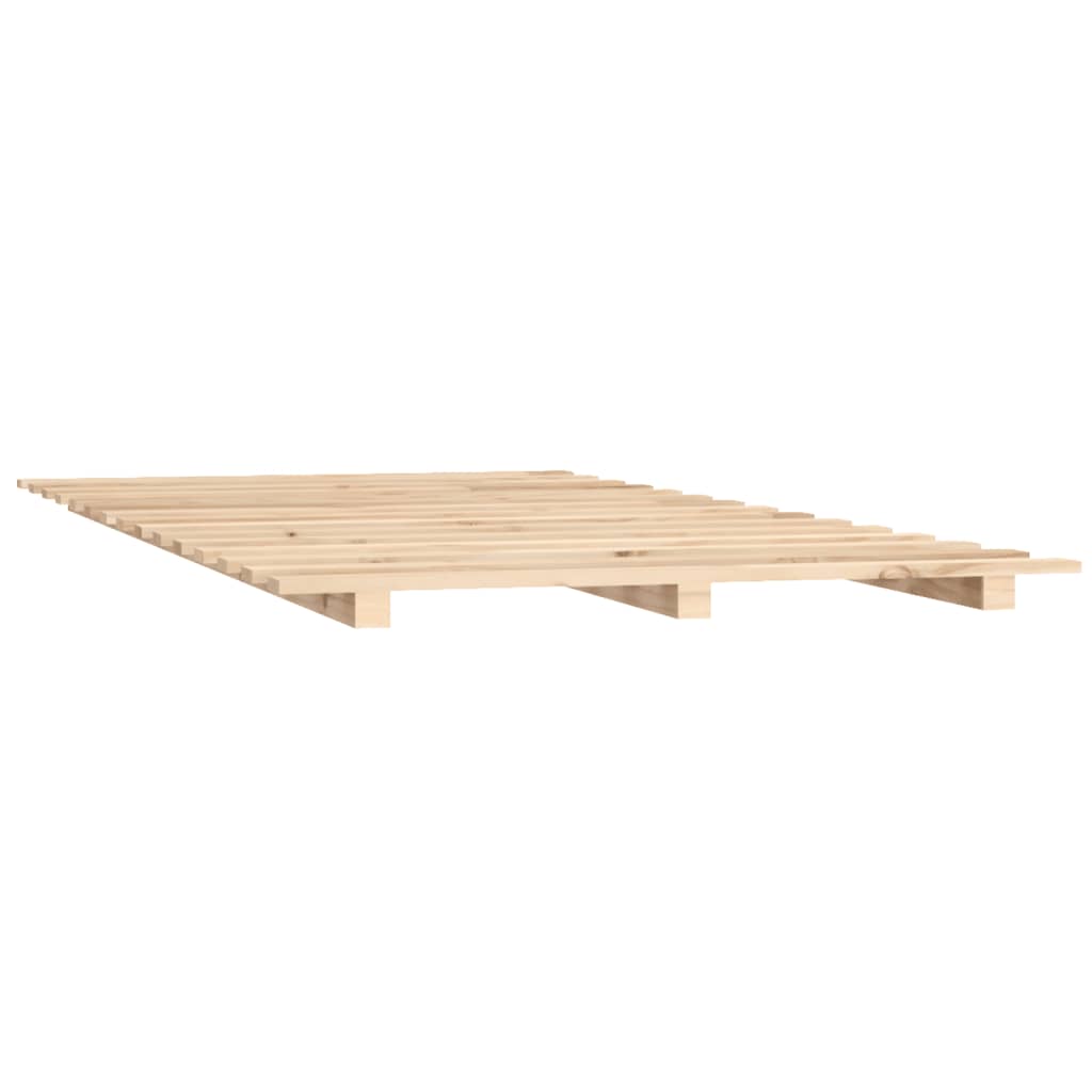 Okvir za krevet 140x190 cm od masivnog drva