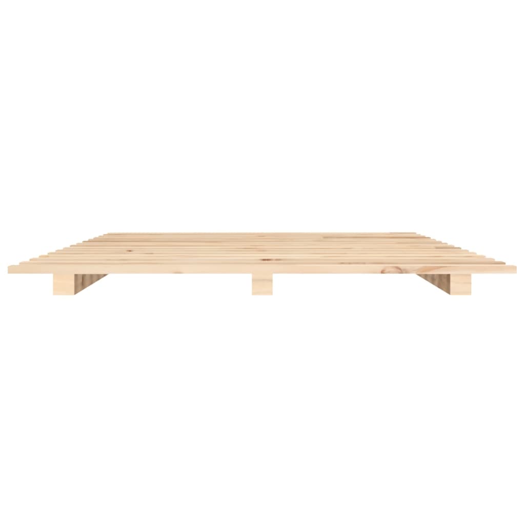 Okvir za krevet 140x190 cm od masivnog drva