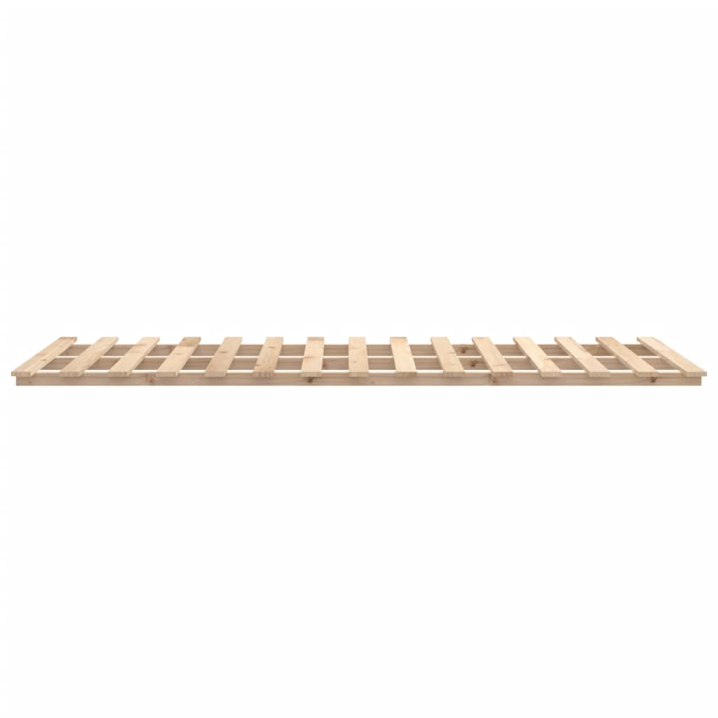 Okvir za krevet 140x190 cm od masivnog drva