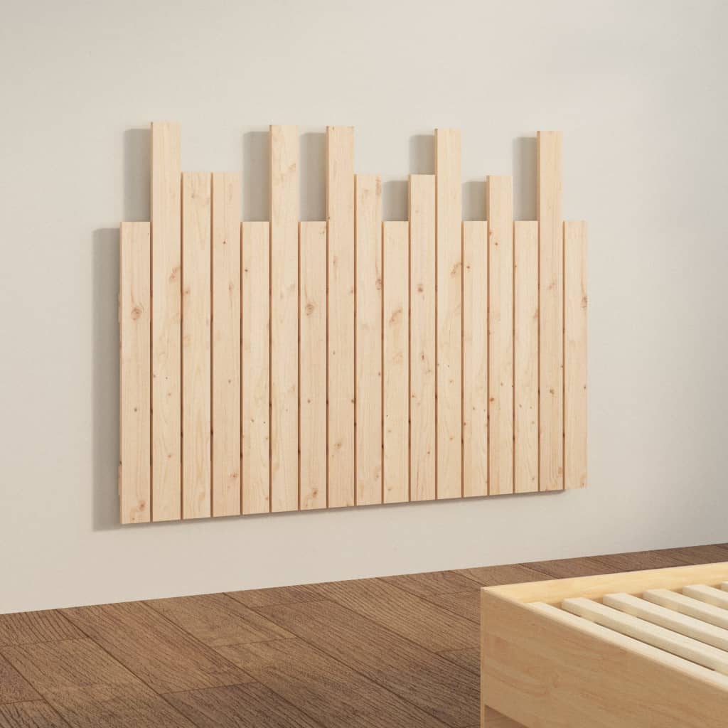 Zidno uzglavlje 108 x 3 x 80 cm od masivne borovine