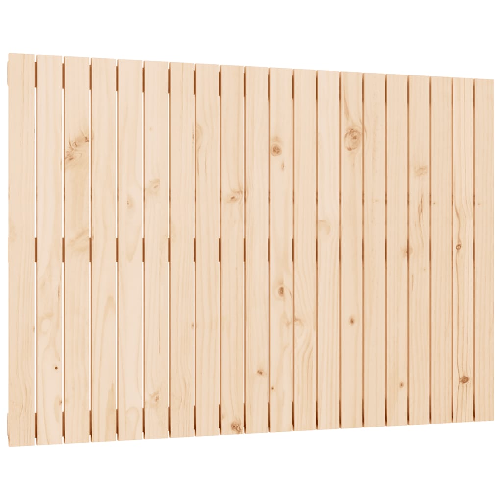 Zidno uzglavlje 127,5x3x90 cm od masivne borovine
