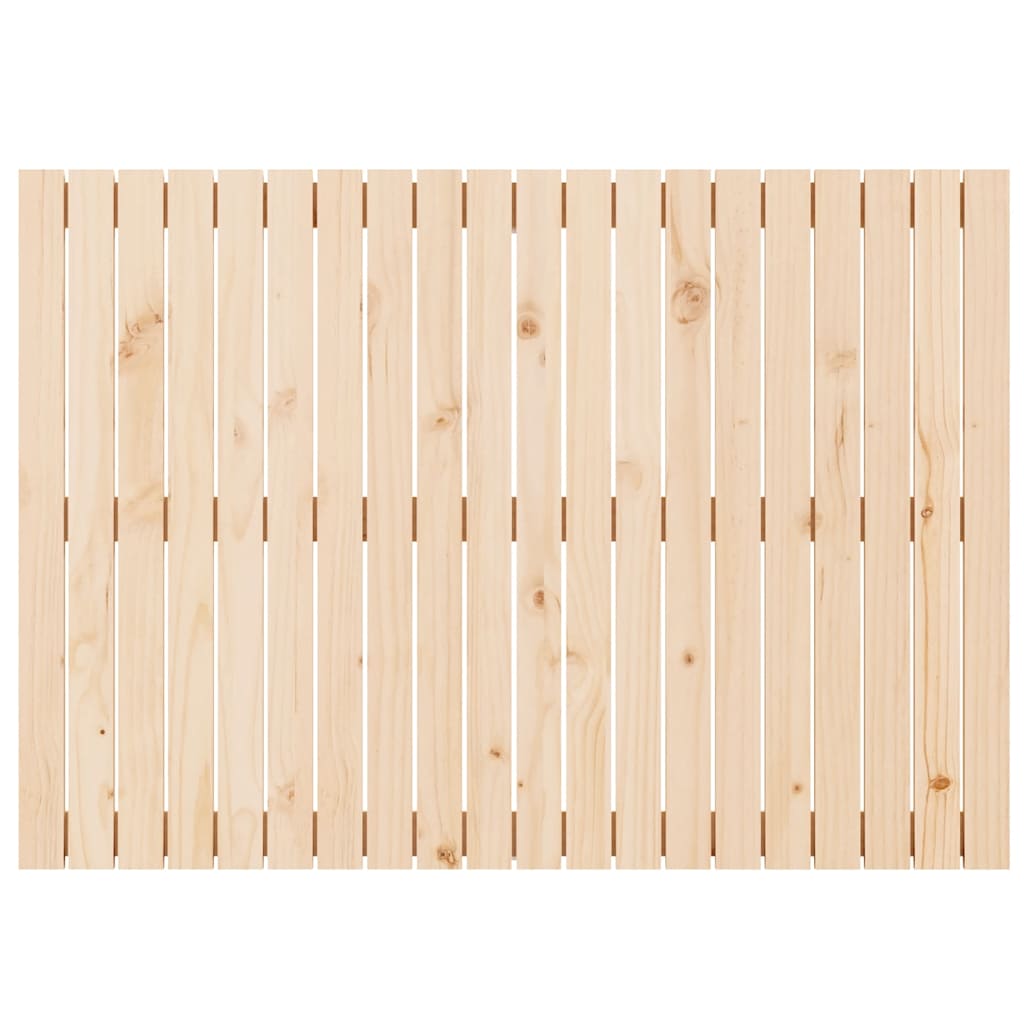 Zidno uzglavlje 127,5x3x90 cm od masivne borovine