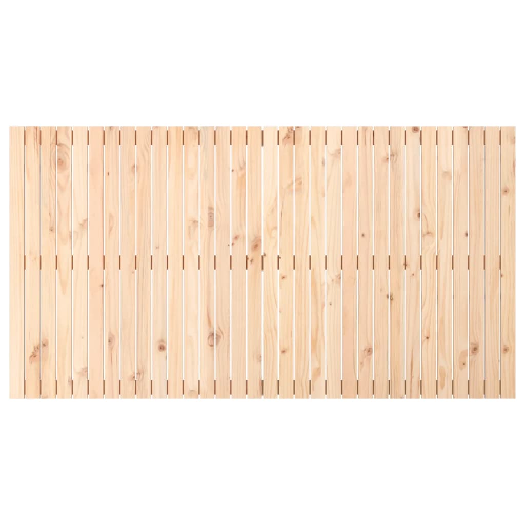 Zidno uzglavlje 204x3x110 cm od masivne borovine