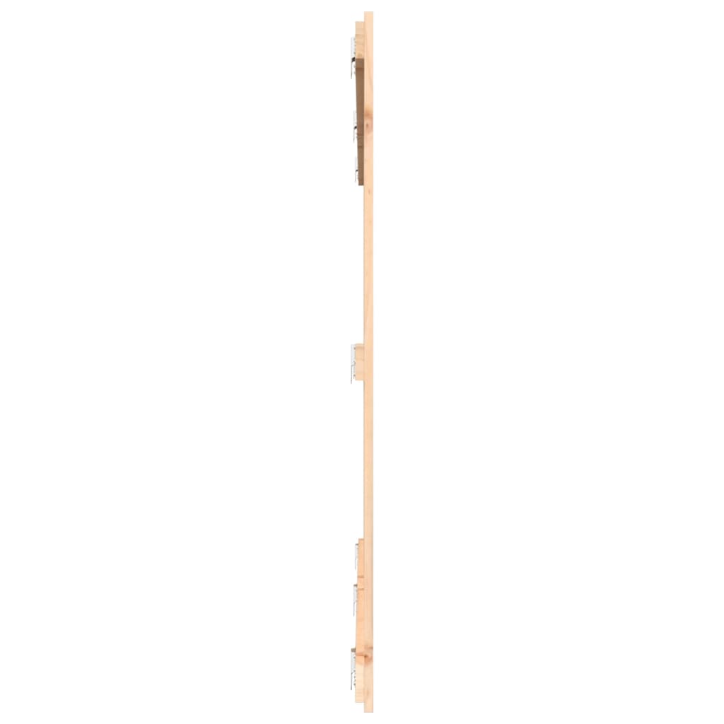 Zidno uzglavlje 204x3x110 cm od masivne borovine