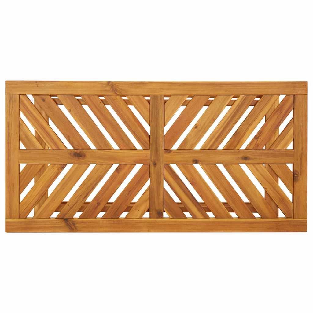 Set lounge namještaja za vrt 4 pcs Smeđa Čvrsto drvo akacije