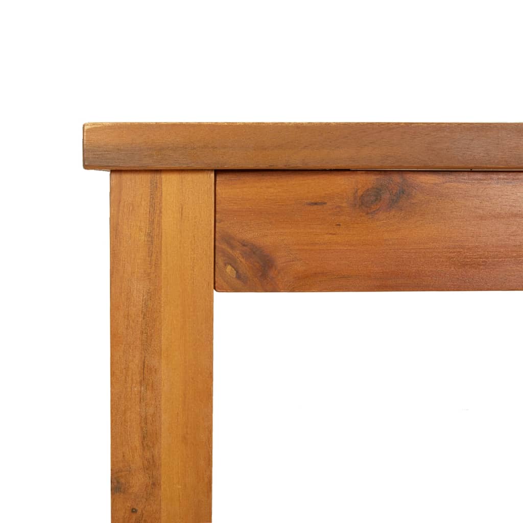 Vrtni blagovaonski stol 90 x 90 x 74 cm masivno bagremovo drvo
