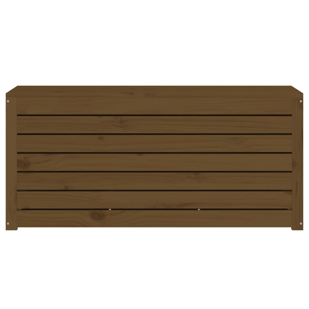 Vrtna kutija boja meda 101 x 50,5 x 46,5 cm od masivne borovine