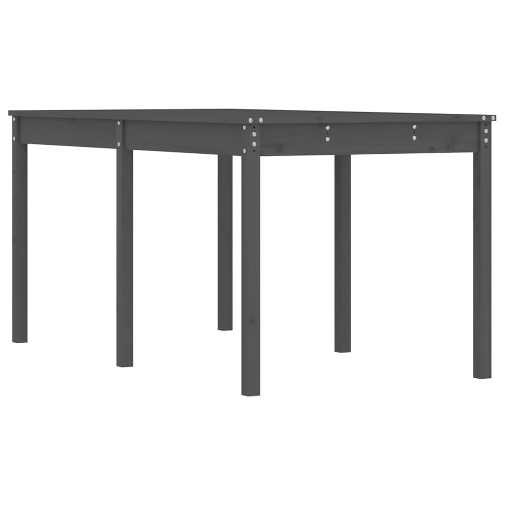 Vrtni stol sivi 159,5 x 82,5 x 76 cm od masivne borovine