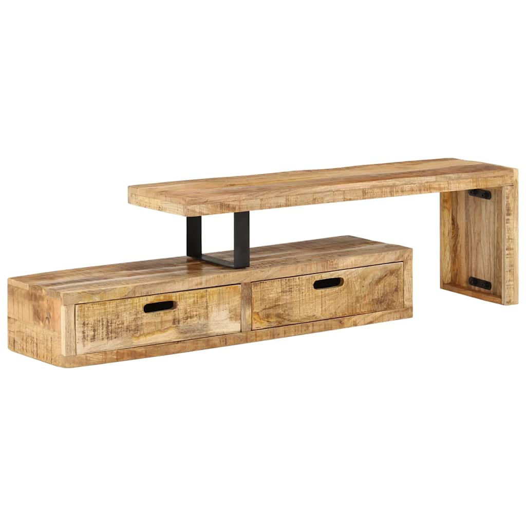 TV stalak (118-200) x 30 x 40 cm Masivno drvo boje manga