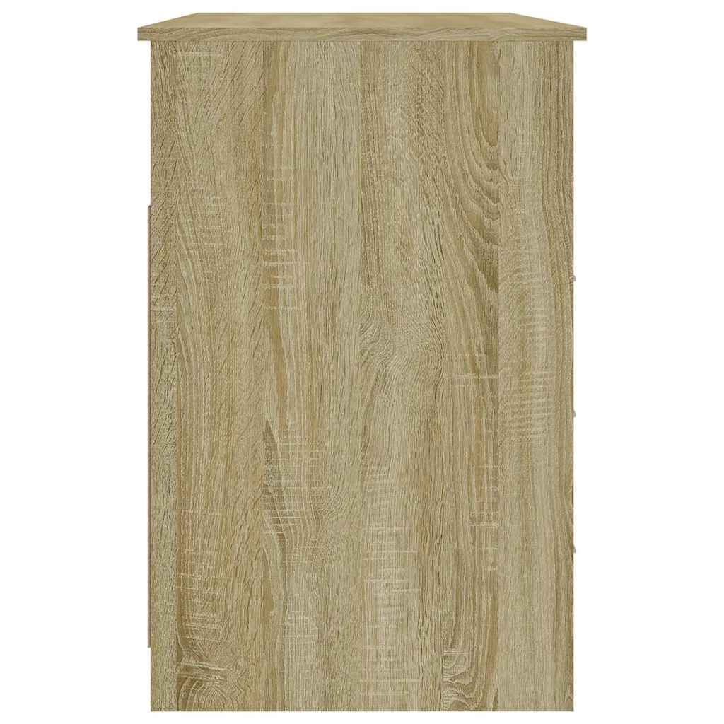 Radni stol boja sonome hrasta 102x50x76 cm konstruirano drvo