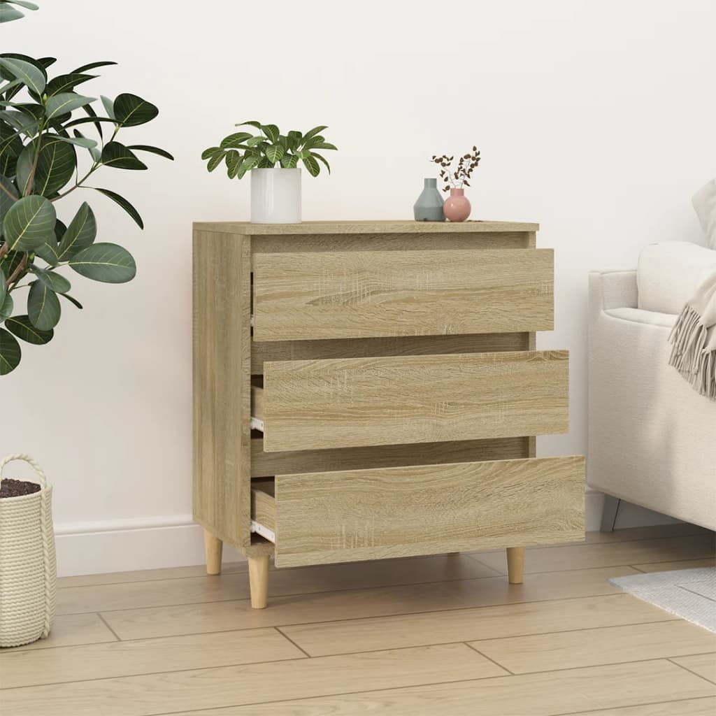 Komoda boja hrasta sonome 60 x 35 x 70 cm od konstruiranog drva