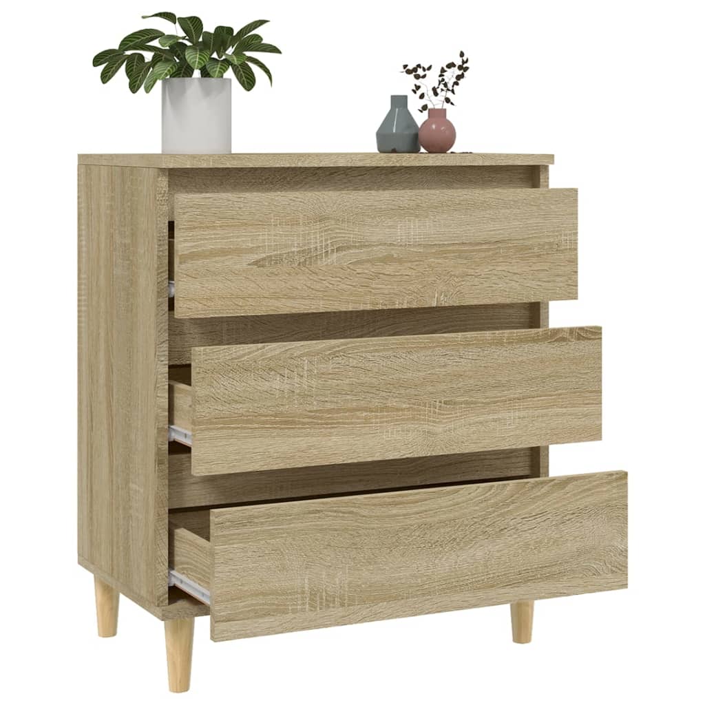Komoda boja hrasta sonome 60 x 35 x 70 cm od konstruiranog drva