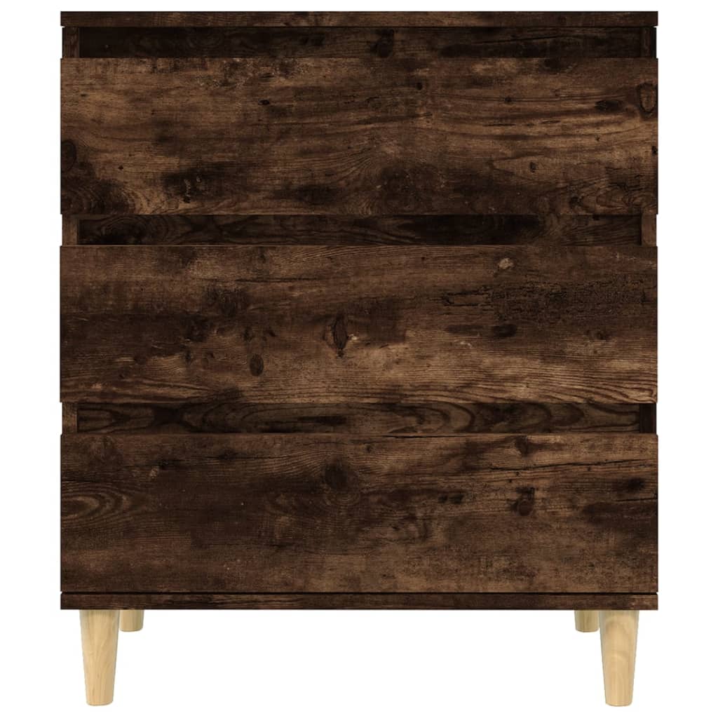 Komoda boja dimljenog hrasta 60 x 35 x 70 cm konstruirano drvo