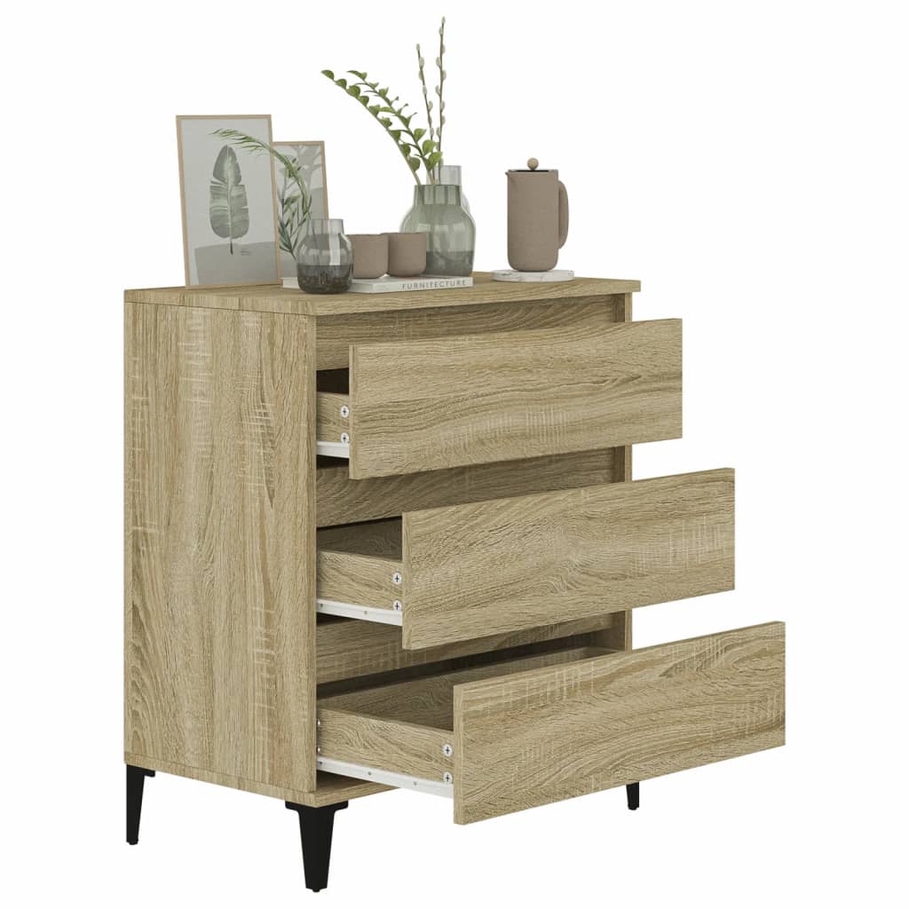 Komoda boja hrasta sonome 60 x 35 x 70 cm od konstruiranog drva