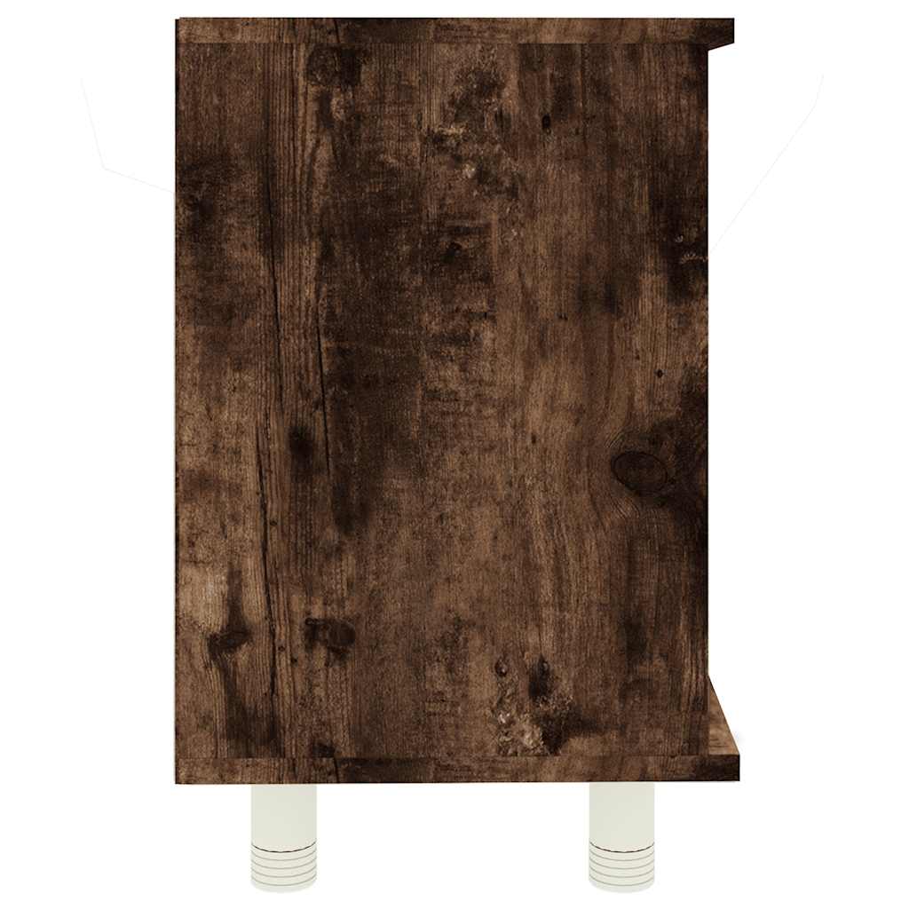 Kupaonski ormarić boja dimljenog hrasta 60x32x53,5 cm drveni