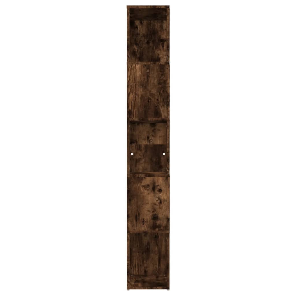 Ormarić za knjige boja dimljenog hrasta 45 x 24 x 160 cm drveni