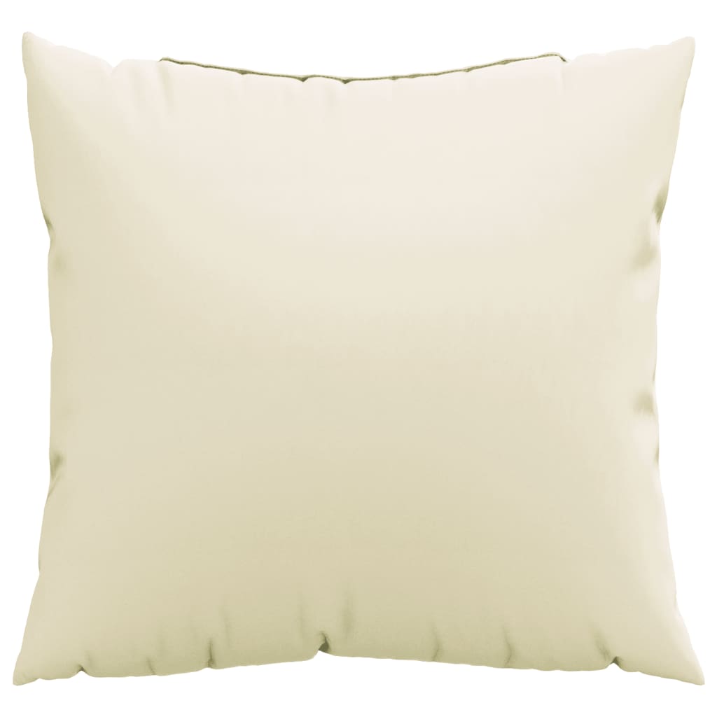 Jastuci za sofu 4 kom krem 60 x 60 cm od tkanine