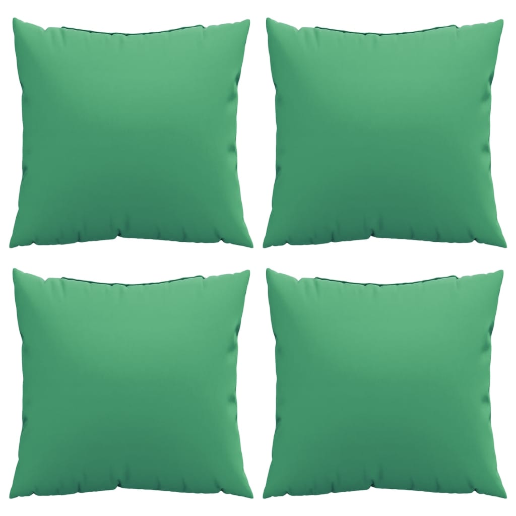 Jastuci za sofu 4 kom zeleni 60 x 60 cm od tkanine