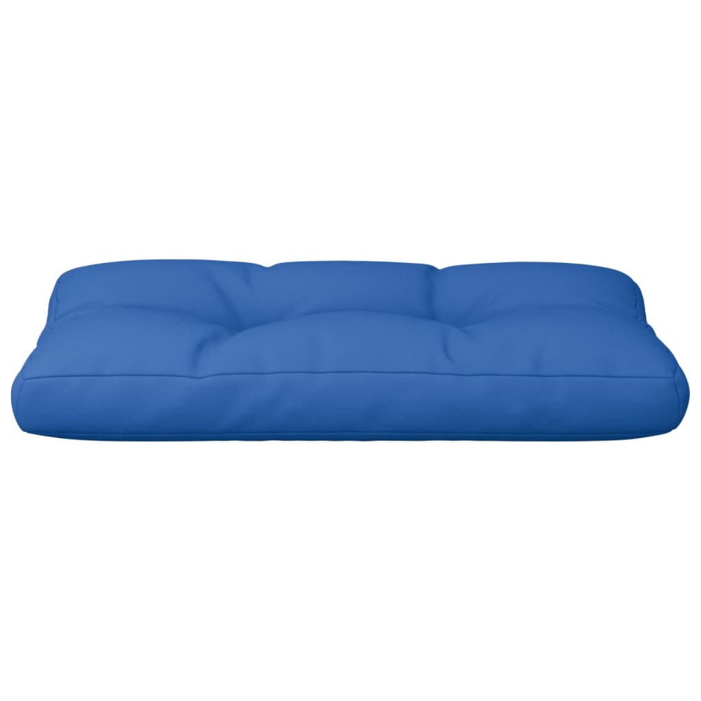 Jastuk za palete kraljevsko plavi 70 x 40 x 12 cm od tkanine