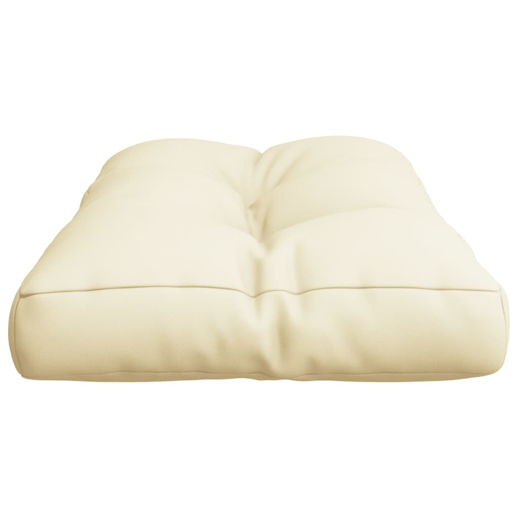 Jastuk za palete krem 80 x 40 x 12 cm od tkanine