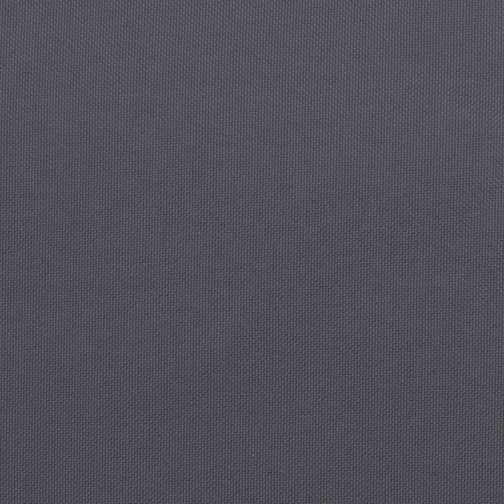 Jastuk za palete antracit 120 x 40 x 12 cm od tkanine