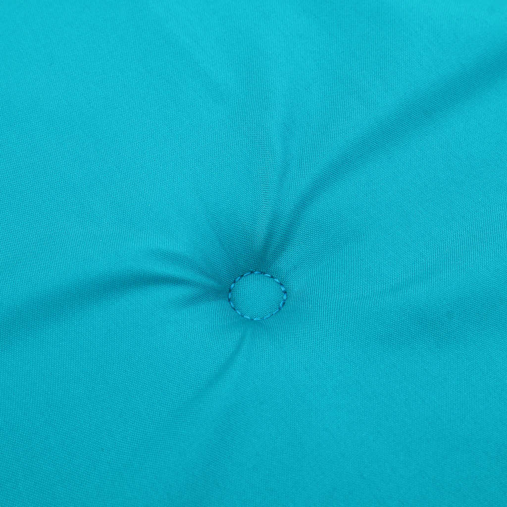 Jastuci za vrtne stolice 6 kom tirkizni 40x40x4 cm od tkanine