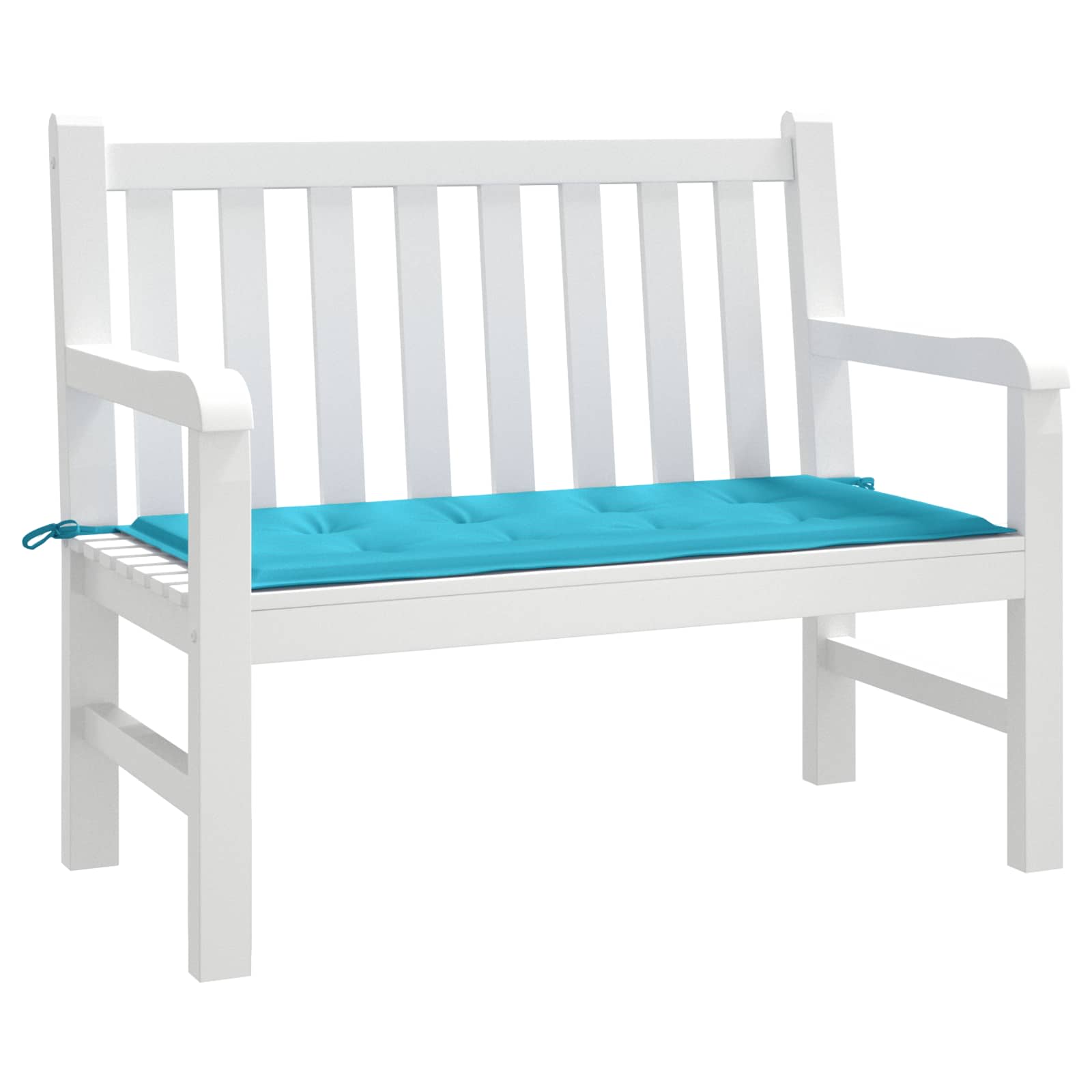 Jastučić za klupu Tirkizna 120 x 50 x 3 cm Oxford tkanina