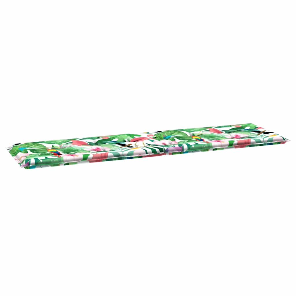 Jastučić za klupu Cvjetni Šareni 150 x 50 x 3 cm Oxford tkanina