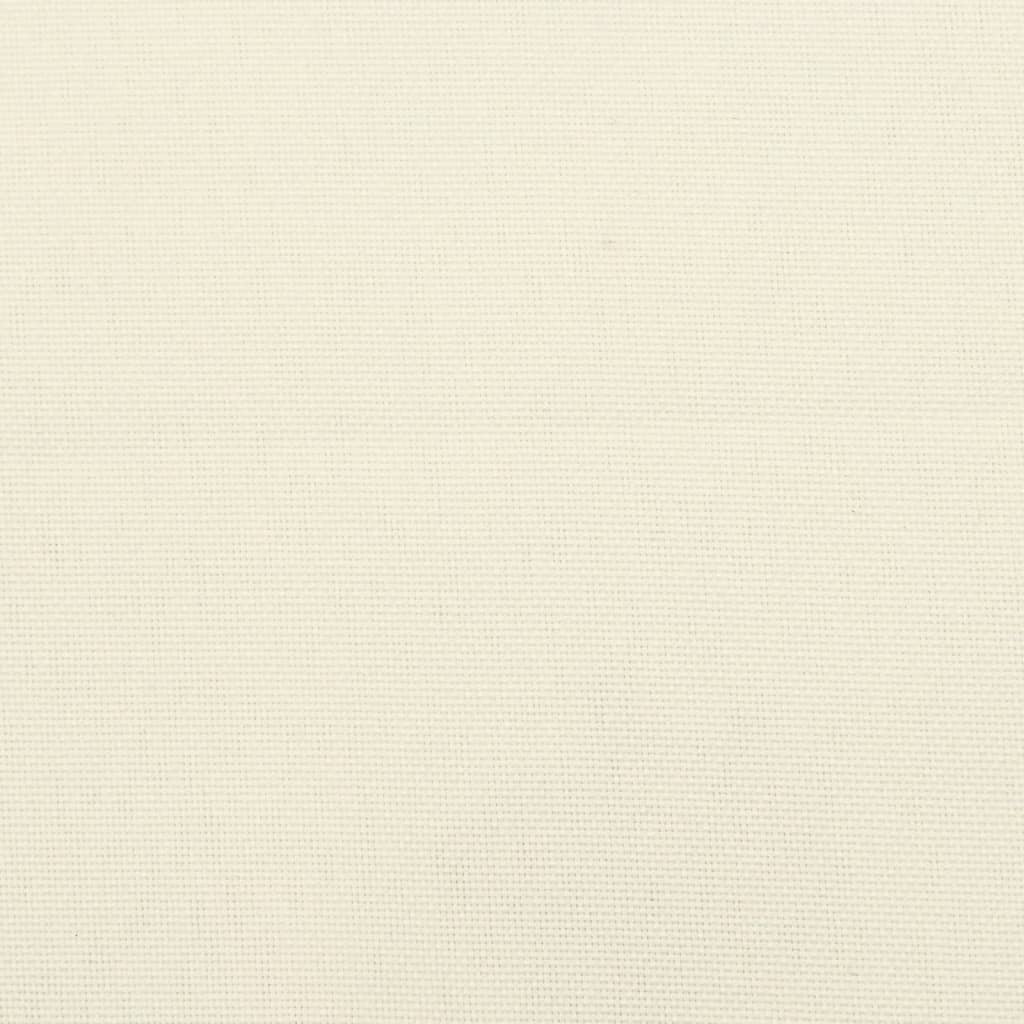 Jastuci za stolice 4 kom krem bijeli 40x40x7 cm tkanina Oxford