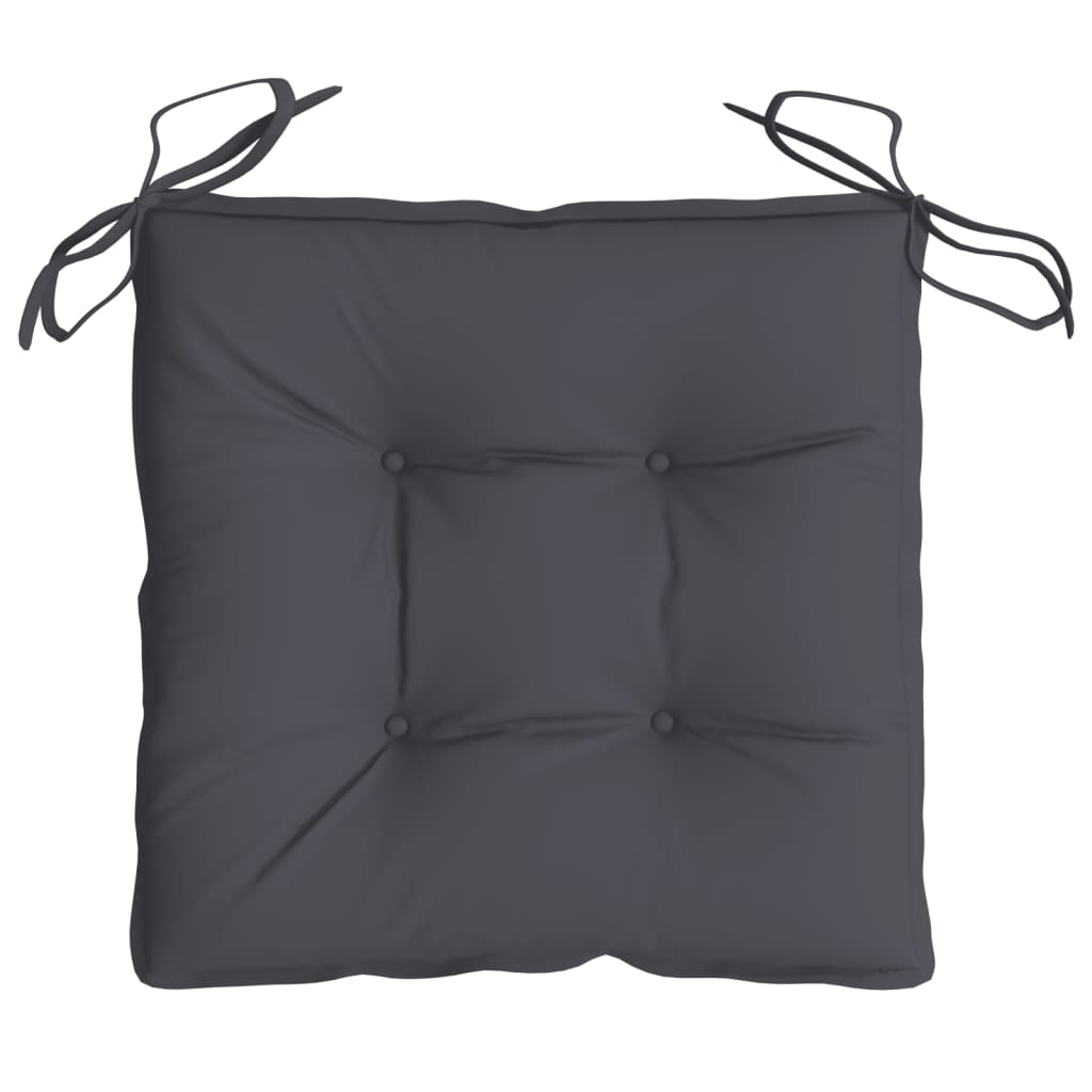 Jastuci za stolice 2 kom antracit 50x50x7 cm od tkanine Oxford