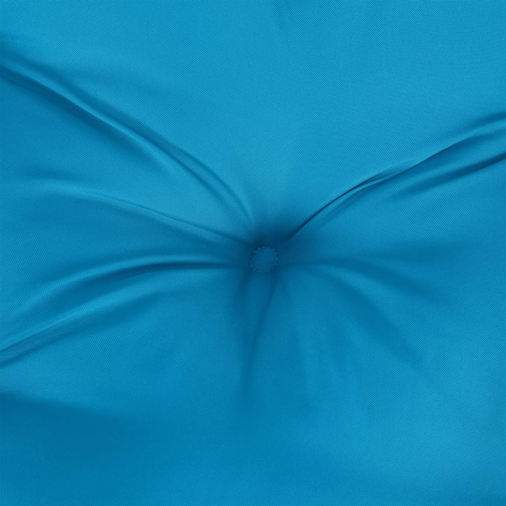 Jastuci za palete 2 kom svjetloplavi 50x50x7 cm tkanina Oxford