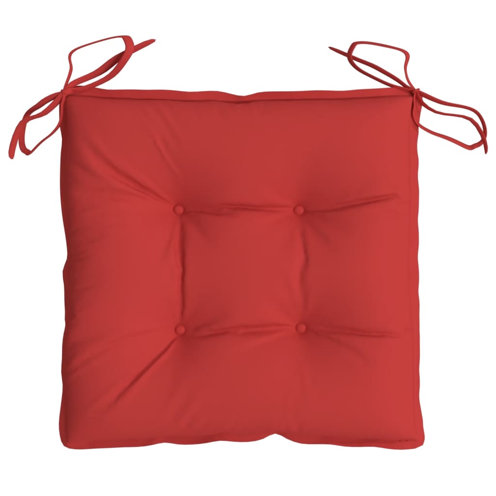 Jastuci za palete 4 kom crveni 50 x 50 x 7 cm od tkanine Oxford